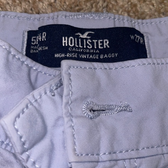 hollister cargo pants light blue - Picture 3 of 3